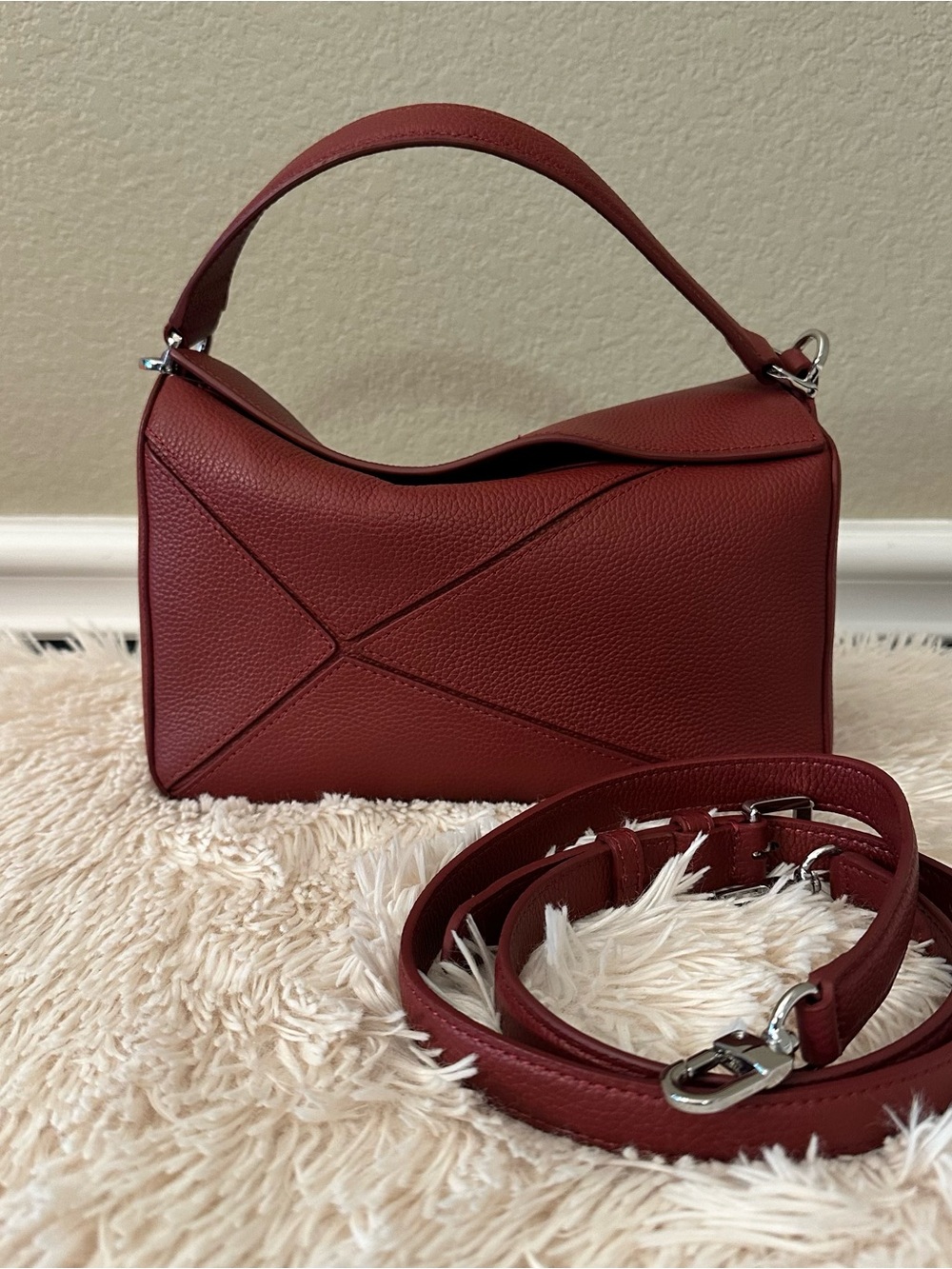Quince Sabine Crossbody in Merlot